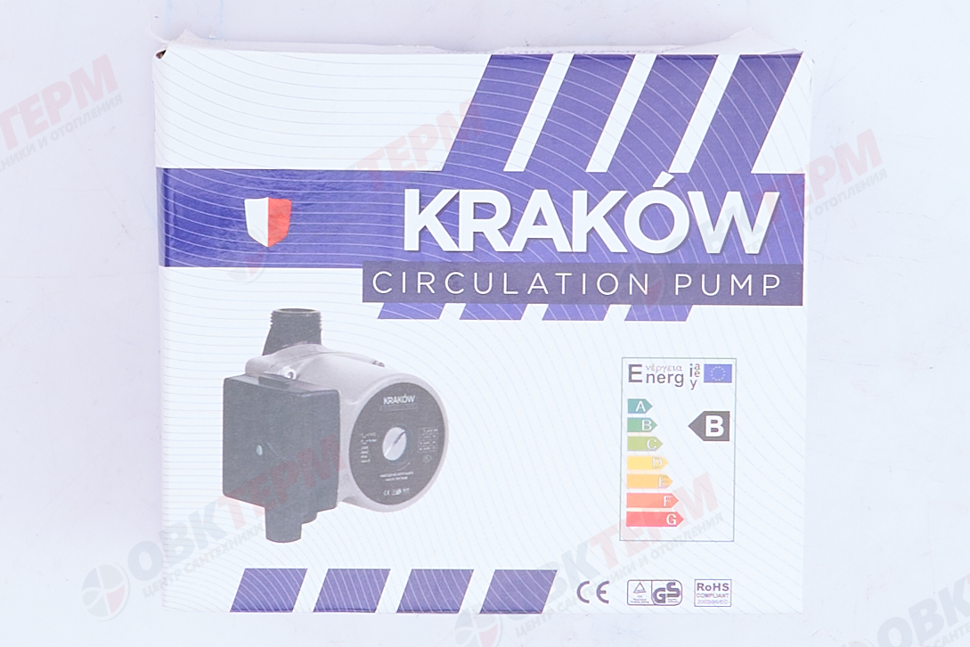 Насос циркуляционный  UPS 25/4-130  A  KRAKOW без гаек - миниатюра №6