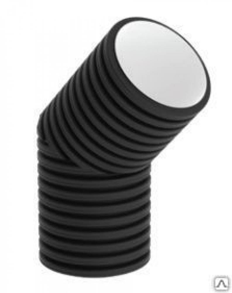 Отвод  КОРСИС DN/OD  160*  45*      SN 8 гоф - Изображение №1