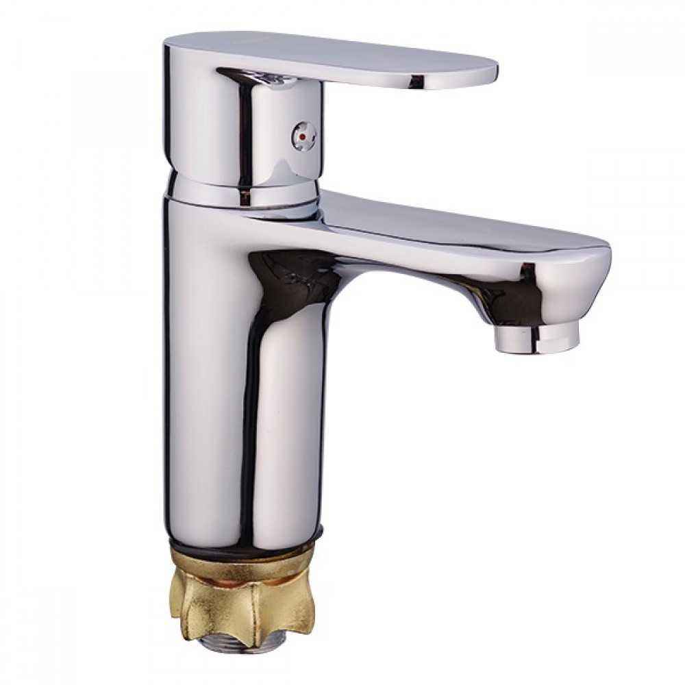 Смеситель д/умывальника ZERIX JEX-A450 ГАЙКА (10 шт/ящ) - изображение №1