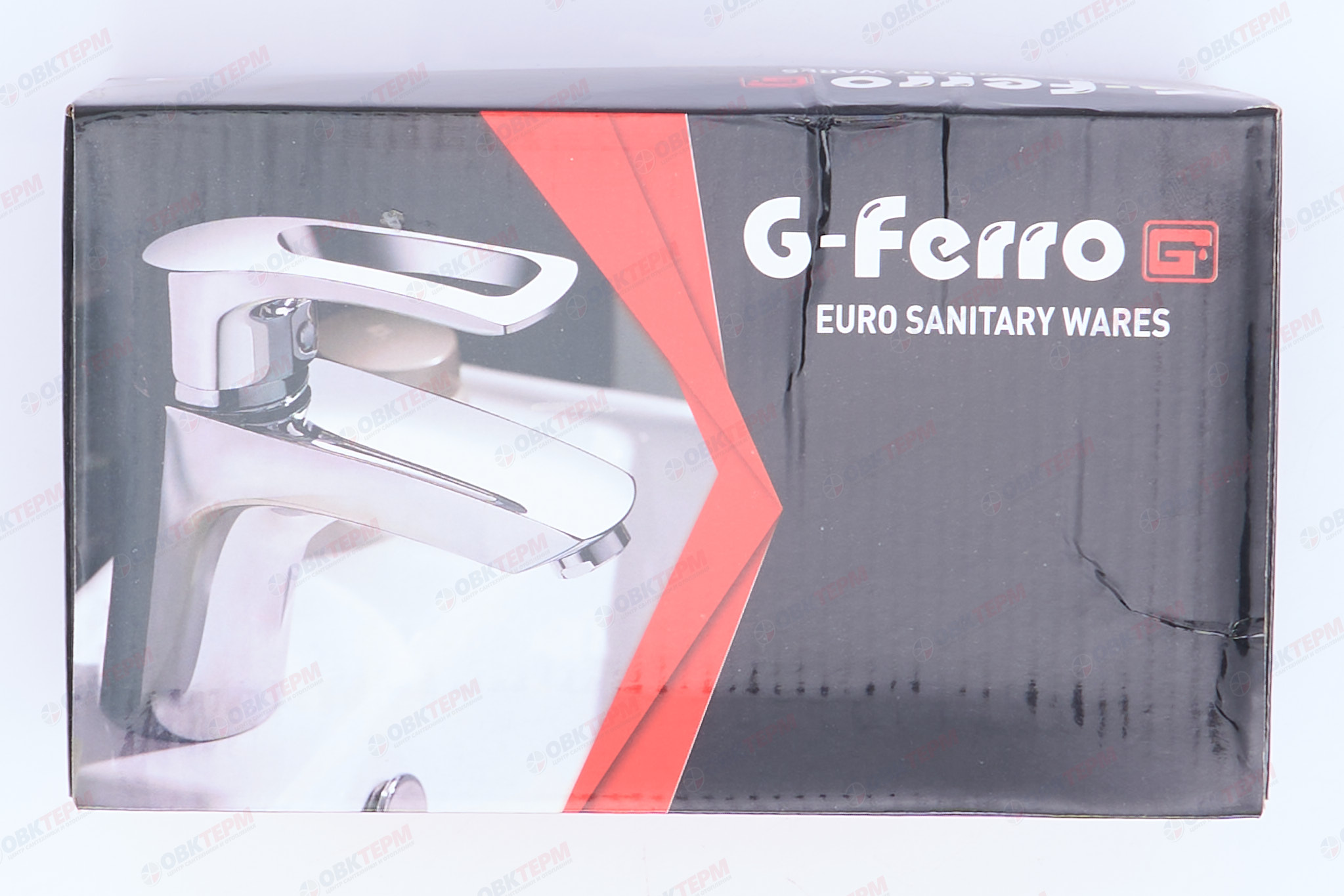 Смеситель д/кухни со стены G-FERRO HANSBERG 005 Ø40  (12 шт/ящ) - Изображение №4