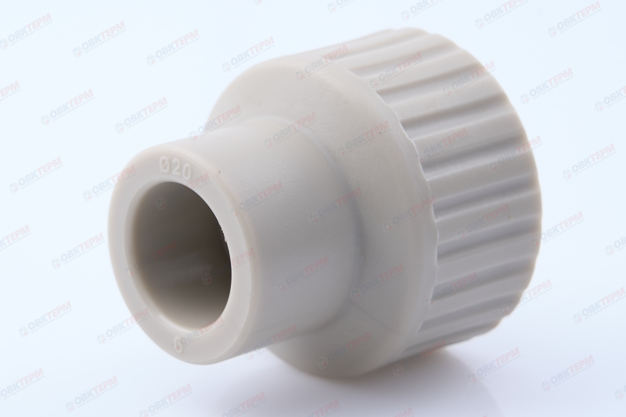 МРВ  20 * 3/4"    СЕРАЯ PP-R    (RTP)    (90/15) - Изображение №1