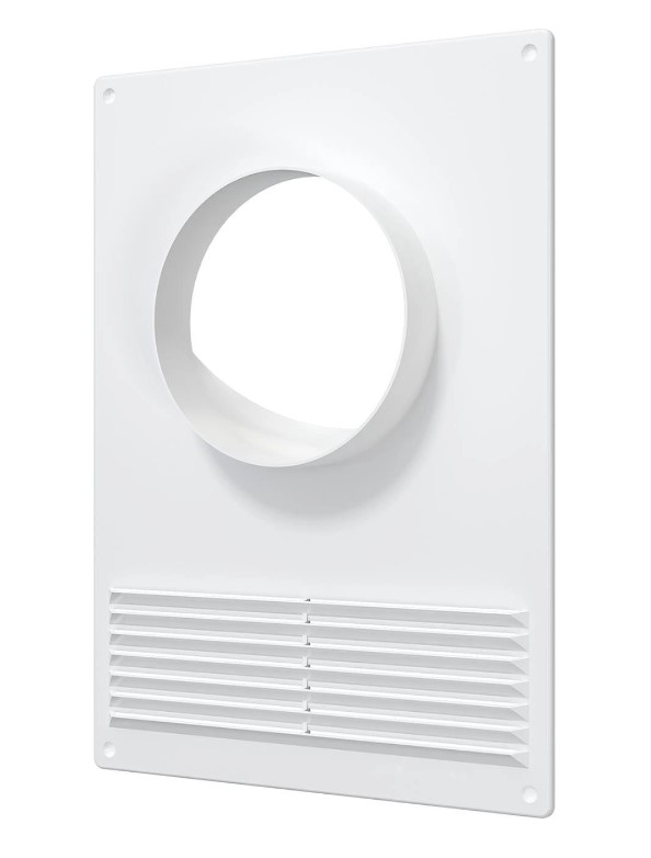 Площадка торцевая пластиковая Ш180*В250, d120 мм с решеткой (22шт/уп) Эра - Изображение №1