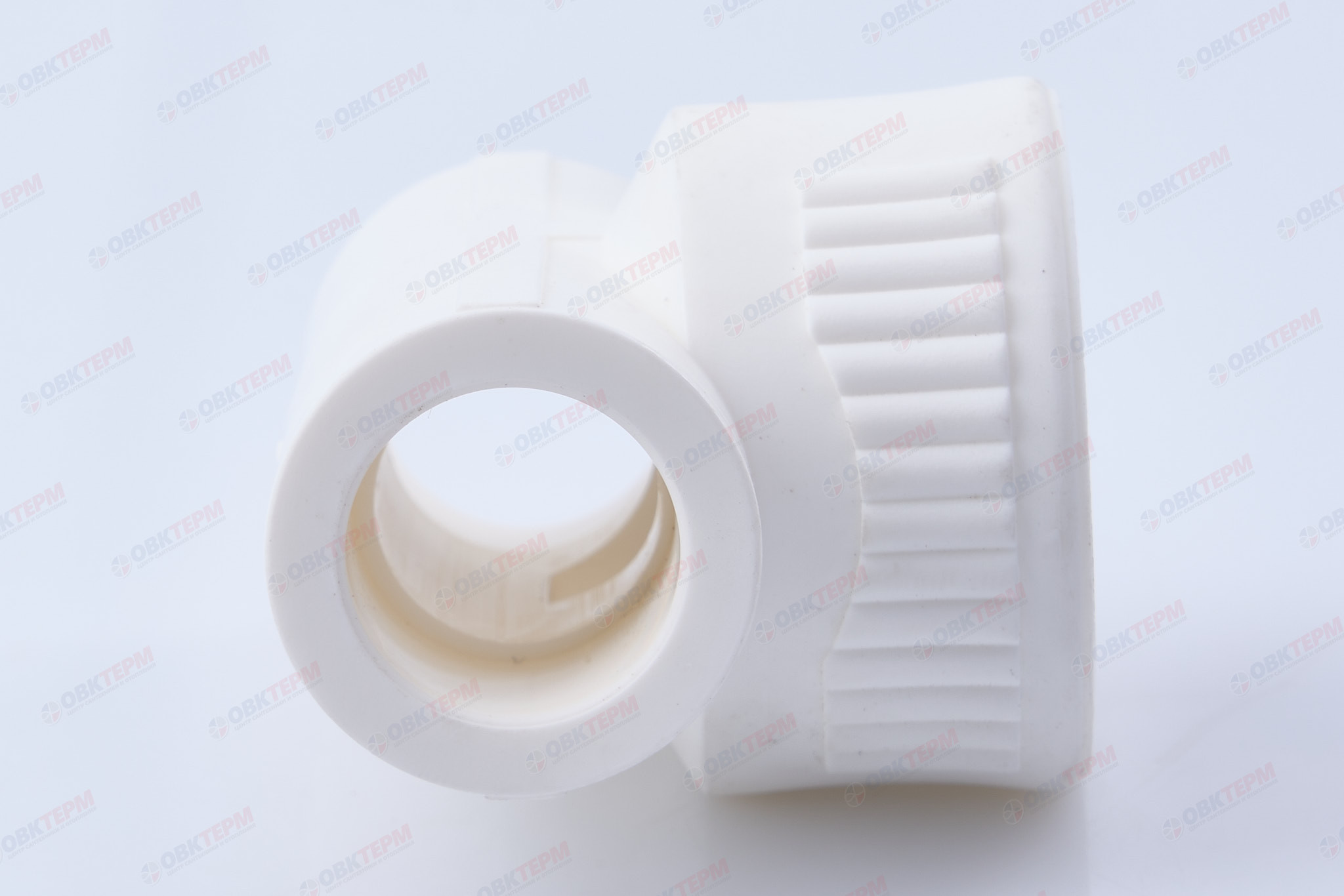 Тройник с МРВ 20 * 3/4" * 20      (белый)   (90/5)  (TIM) - миниатюра №3