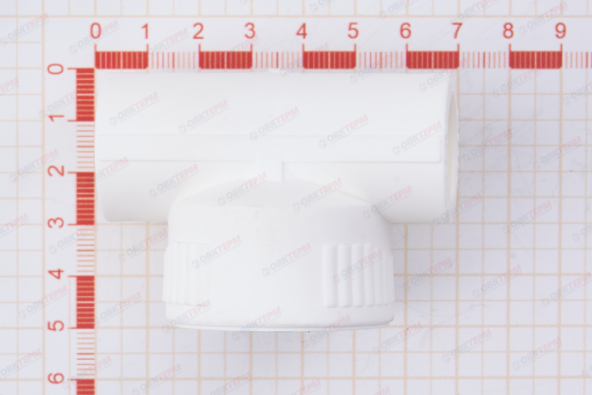Тройник с МРВ 20 * 3/4" * 20      (белый)   (90/5)  (TIM) - миниатюра №5
