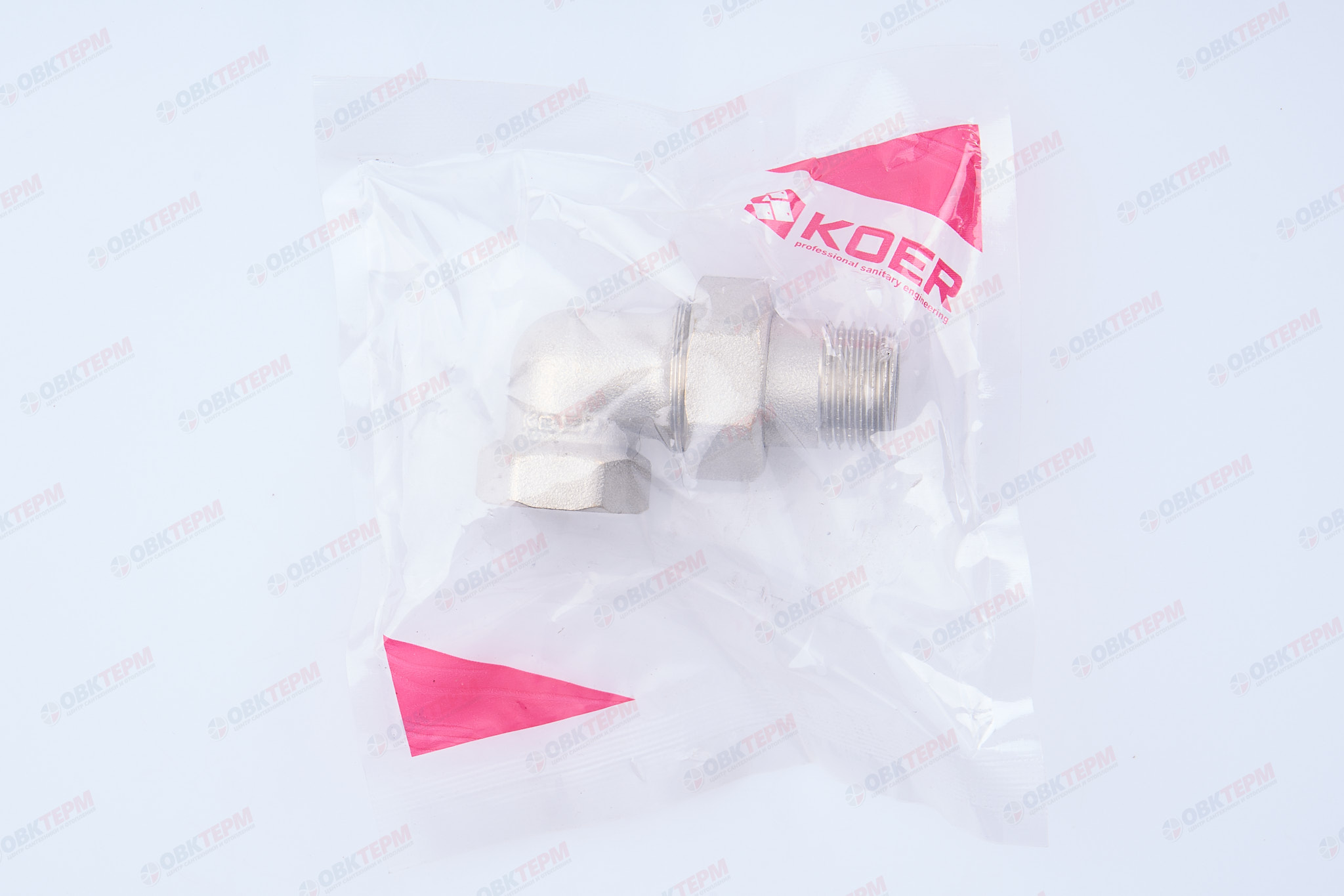 Американка   KOER        1/2"  УГЛОВАЯ  усиленная  (40 шт) - миниатюра №6