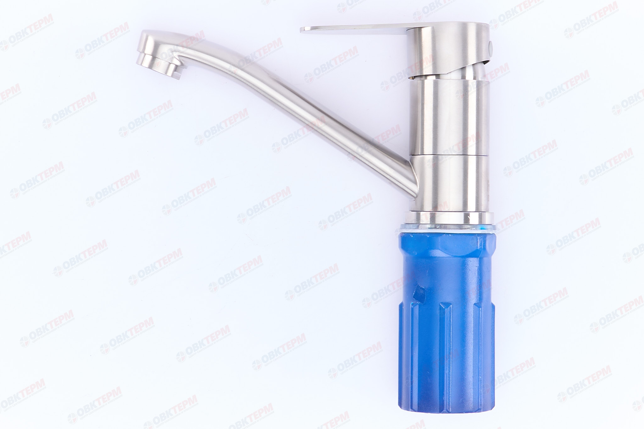 Смеситель д/умывальника FRAР F4548 сатин(Ø35, аэратор М24, на гайке) - миниатюра №4