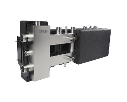 Гидравлический разделитель совмещенный с коллектором из нерж. Стали М4, в теплоизоляции - Изображение №2