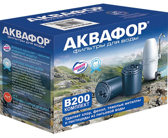 Аквафор     Комплект модулей сменных фильтрующих  В200 Умягчающий - Изображение №1
