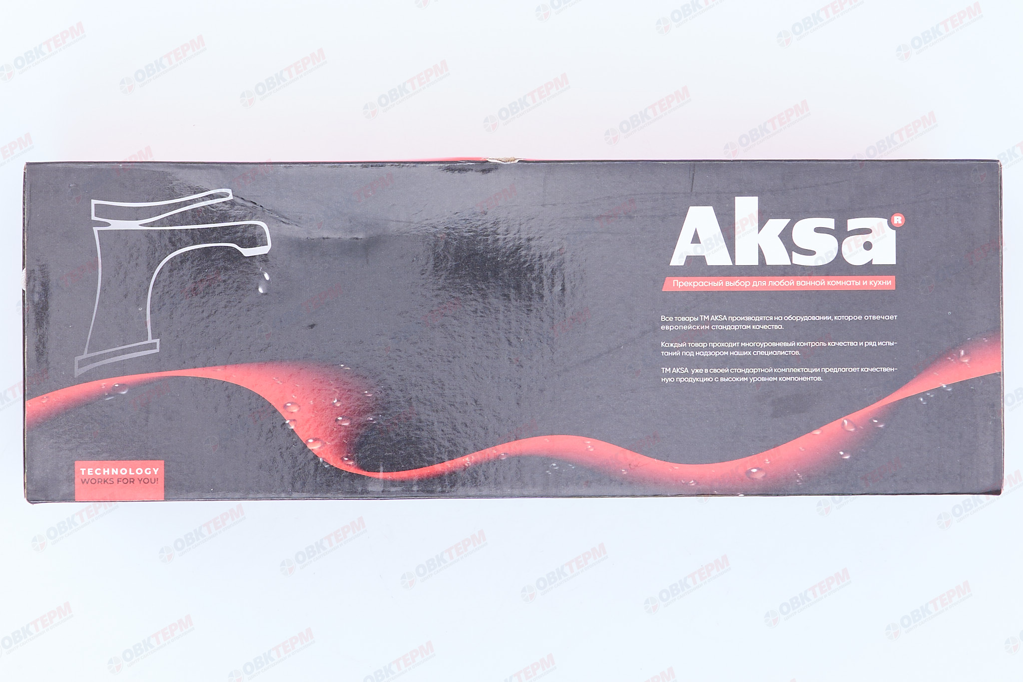 Смеситель д/ванны AKSA DSF-06-01  (10 шт/ящ) - миниатюра №6