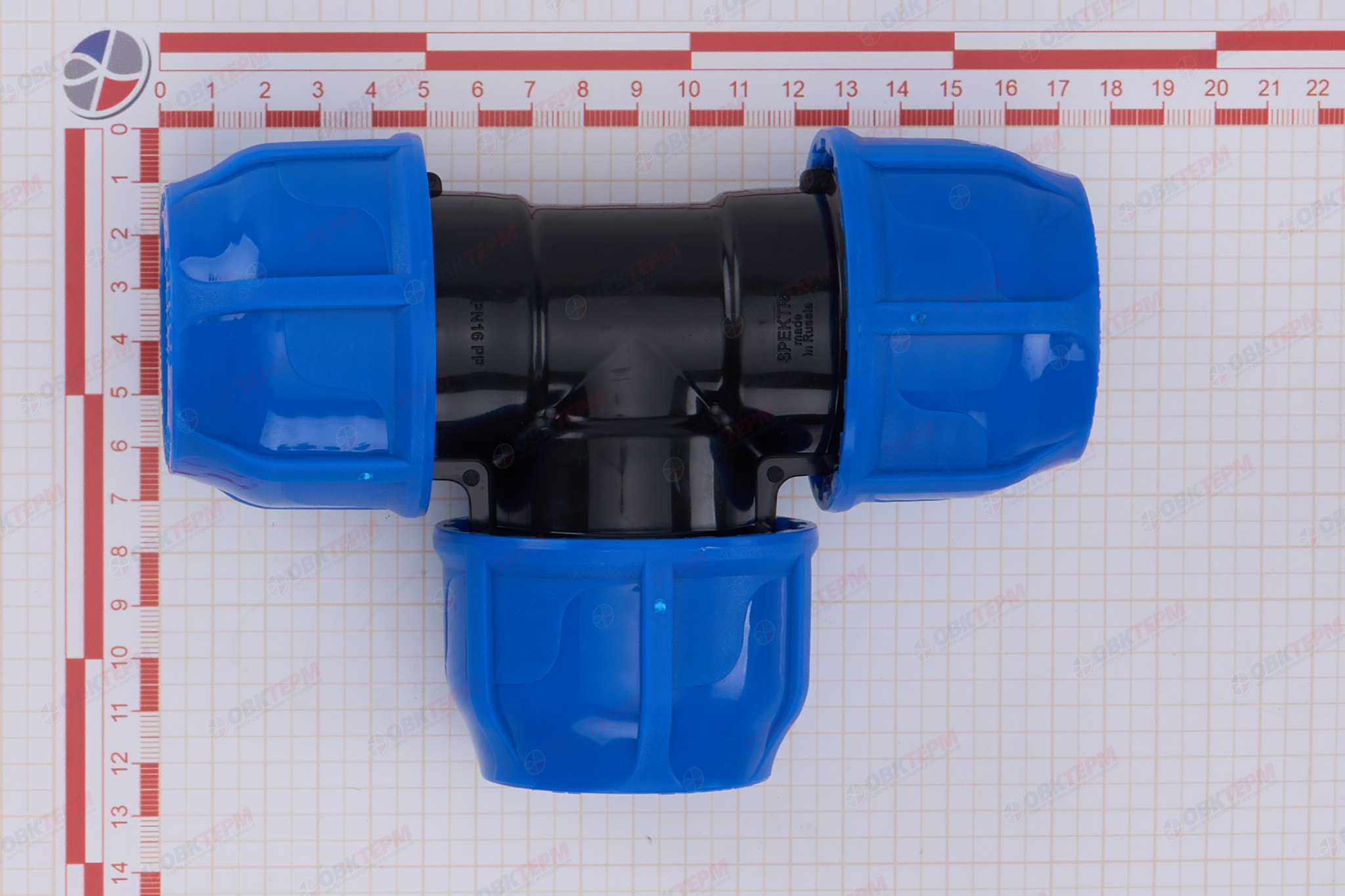 Тройник     40               ПНД  Spektr    (48шт) - миниатюра №6