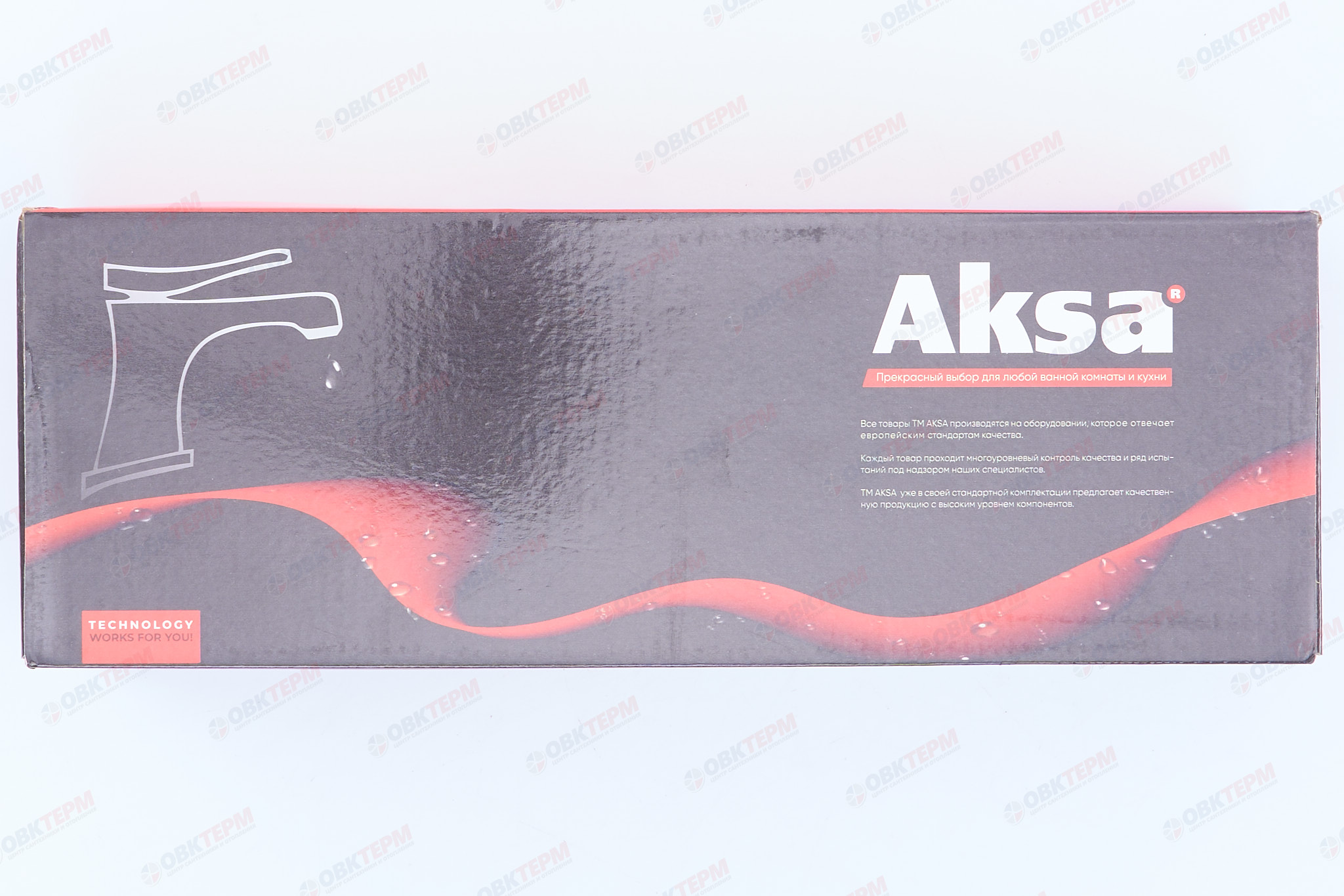 Смеситель д/ванны AKSA SUN-07-08  (10 шт/ящ) - миниатюра №6