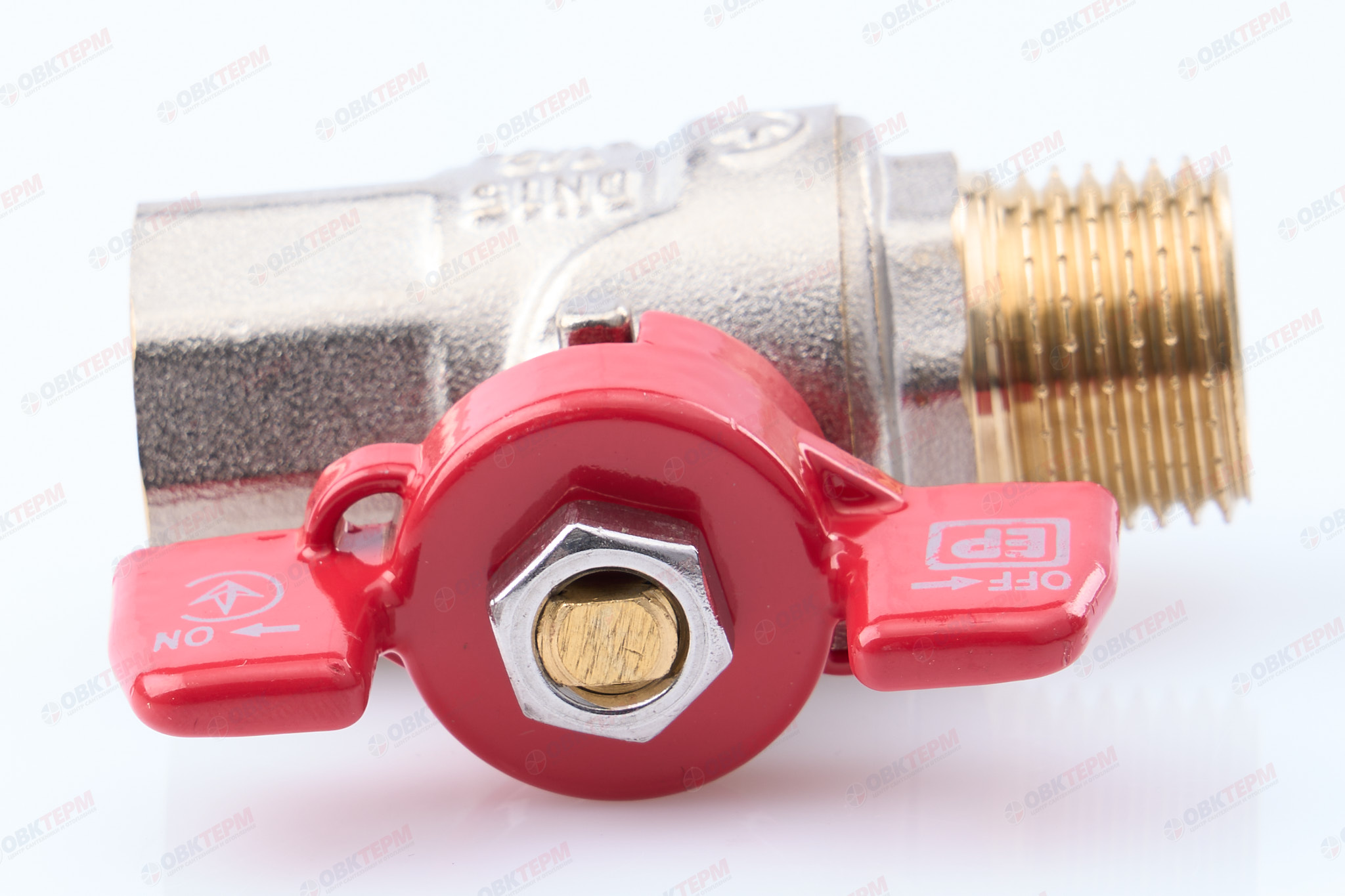Кран шаровый     EUROPRODUCT      1/2"  ВН   бабочка    (96 шт) - Изображение №5