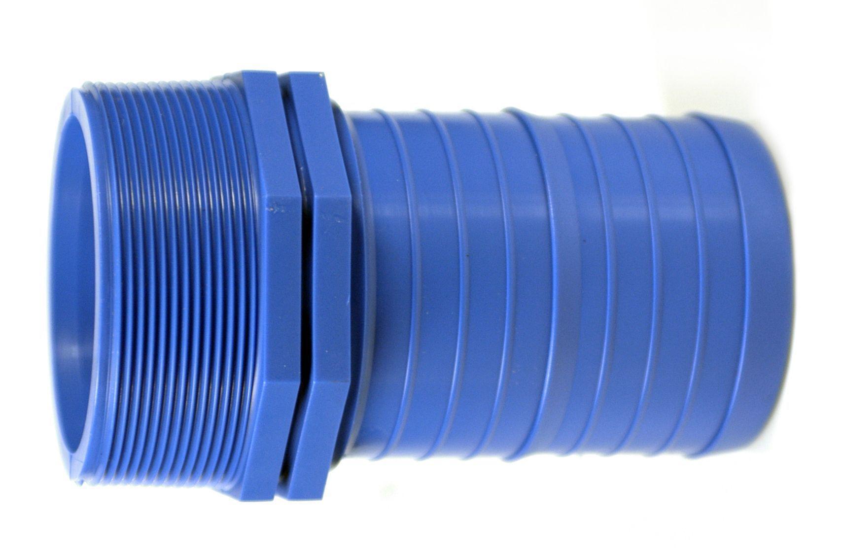 Соединитель резьбовой для  LayFlat  2" х 2"наружная резьба  HORKE PL-1556  (162 шт/ящ) - Изображение №1