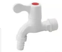 Кран шаровый пластиковый  для холодной воды     1/2"   (белый)  PLAMIX PVS-BOX-1/2  (240шт) - Изображение №2