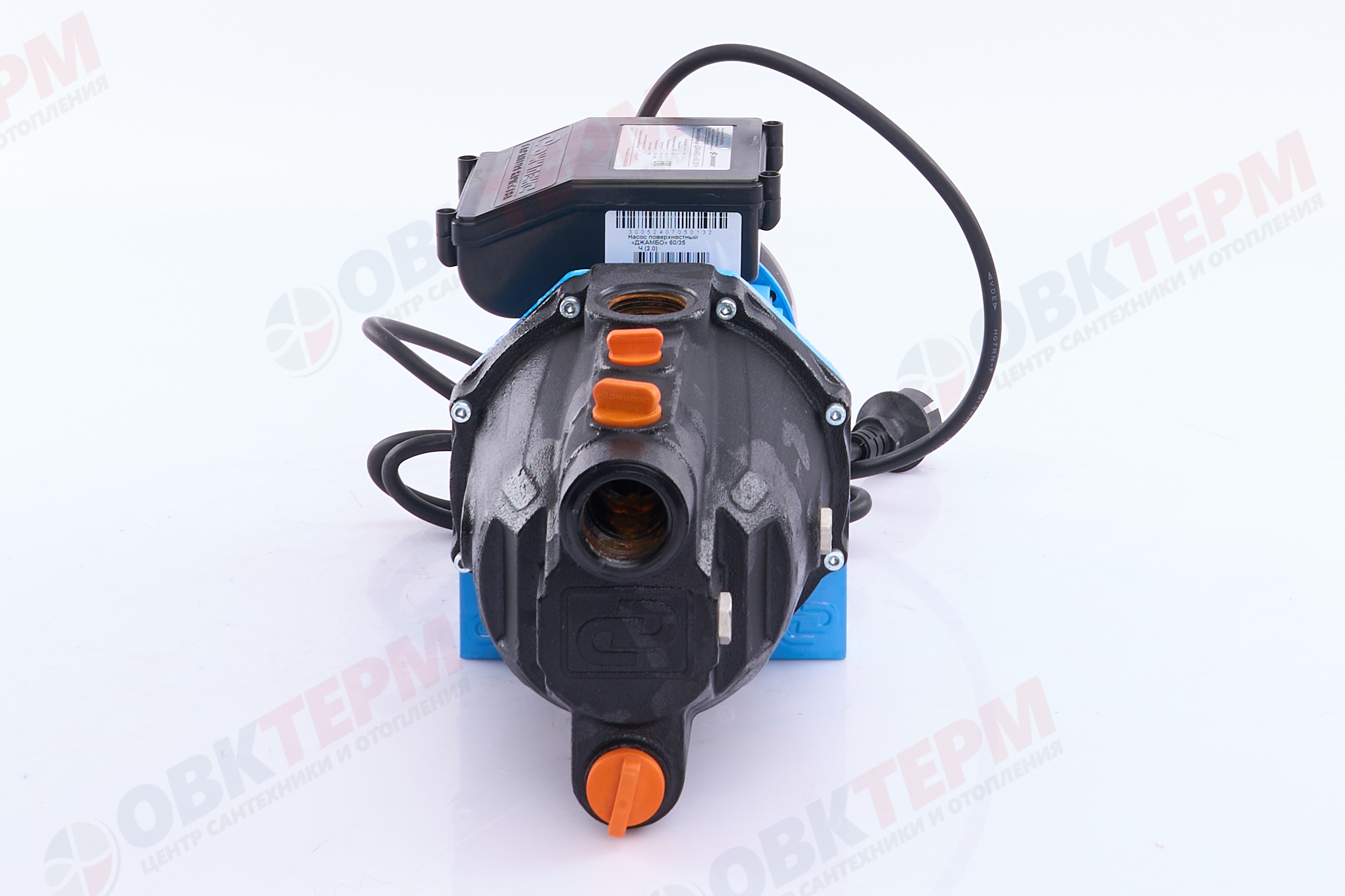 Насос центробежный Джамбо 60/35 Ч (2.0)  Джилекс (поверхностный)  (0,62кВт/60л.м./35м) - миниатюра №4