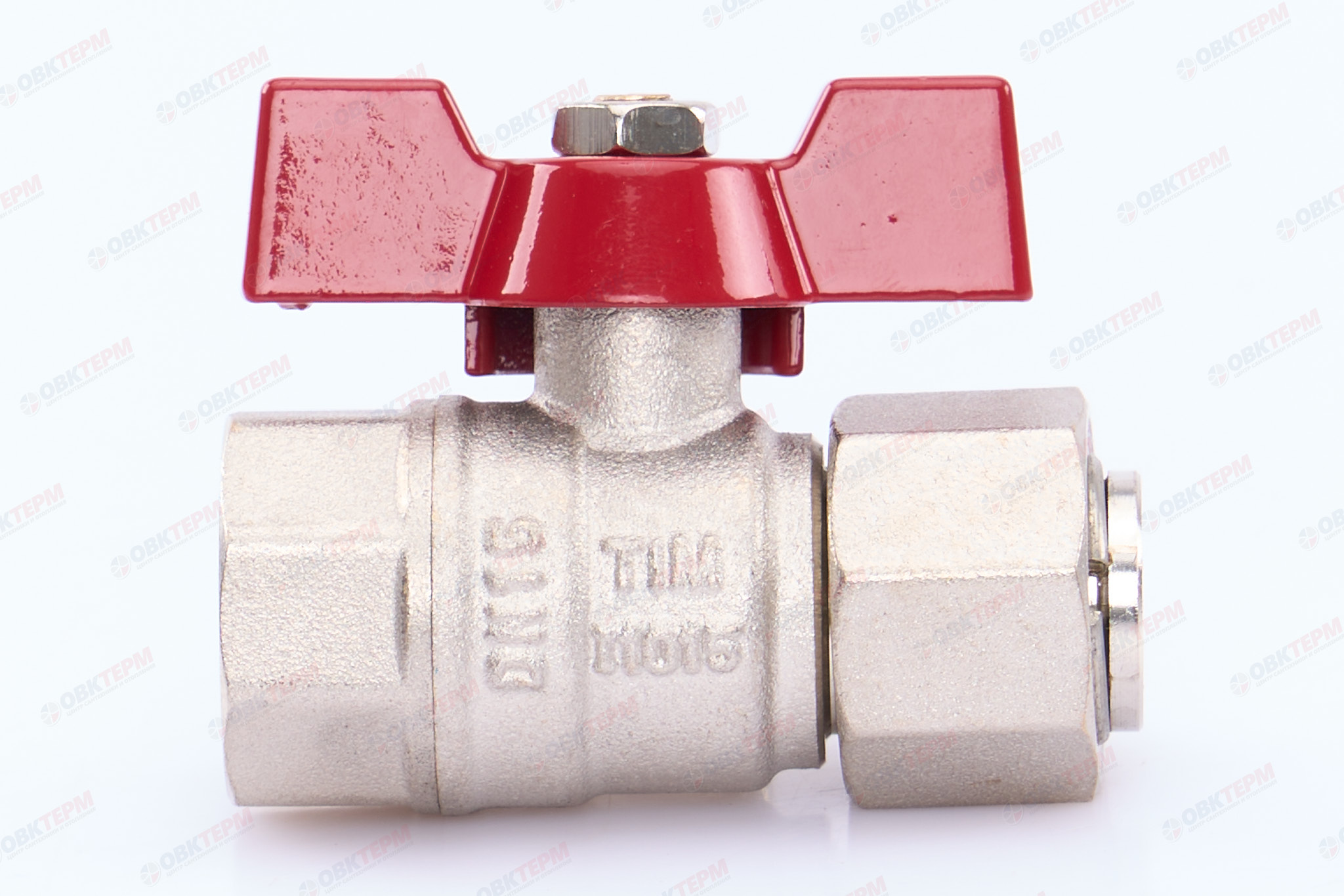 Кран шаровый         TIM  для подключения манометра 1/2"*1/2 ВВ      (50ящ/25) - Изображение №4