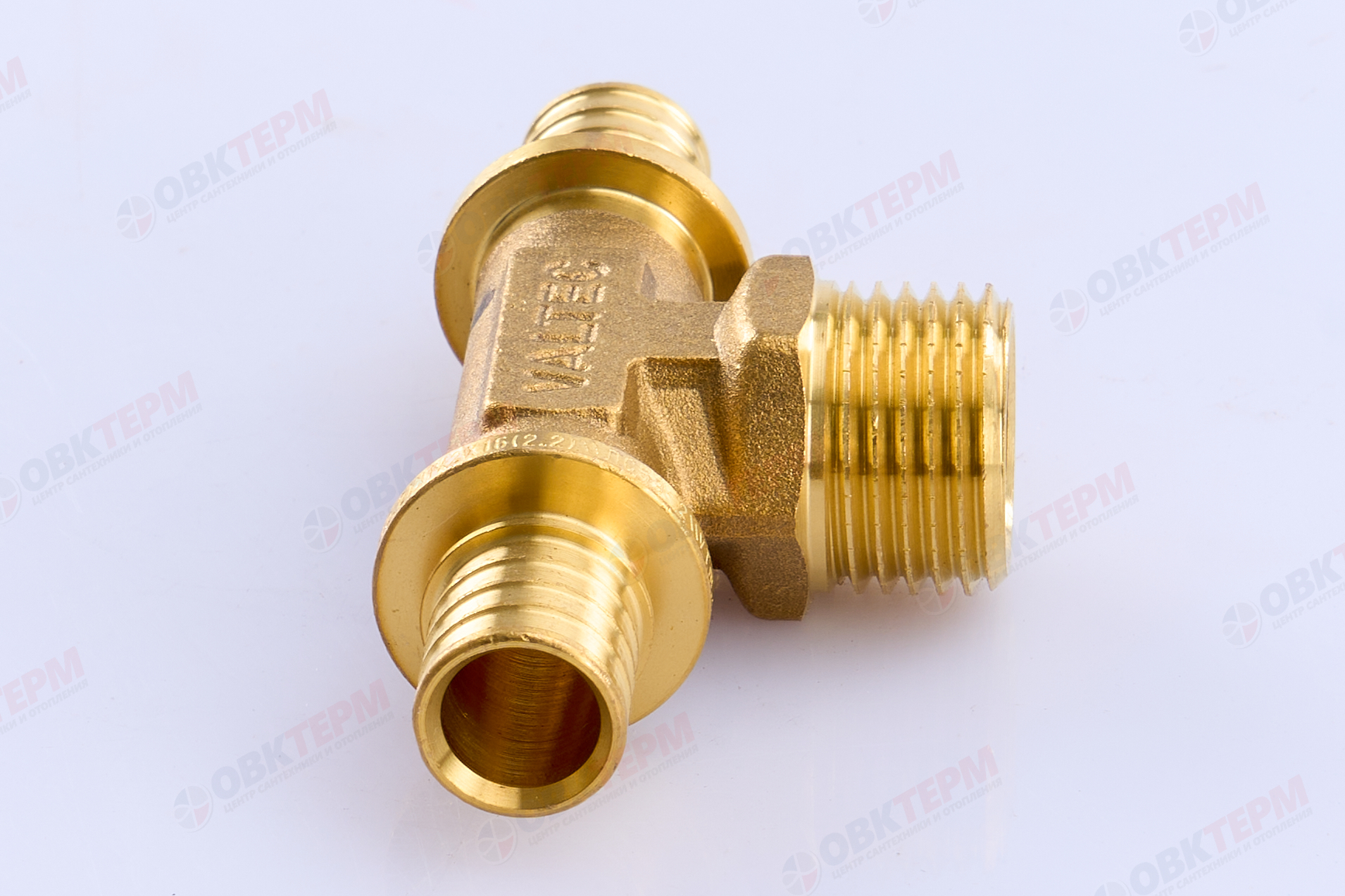 Тройник надвижной с переходом на нар.р. 16(2,2) х 1/2"H х 16(2,2)    VALTEC  (80/10) - Изображение №3