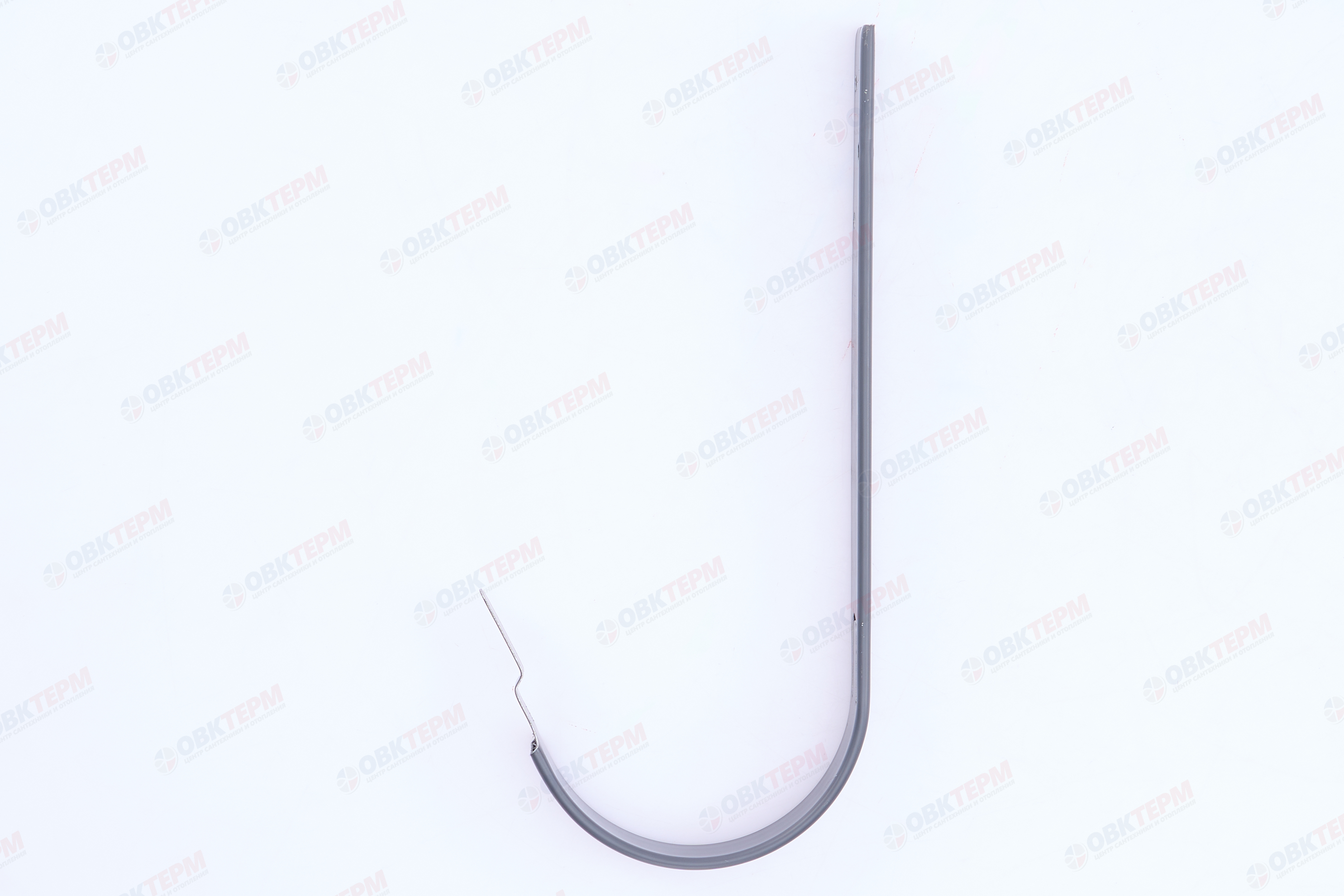 Кронштейн желоба Классика ПВХ Grand Line 120 МЕТАЛЛ графит (RAL 7024) (уп. 60шт) - Изображение №2