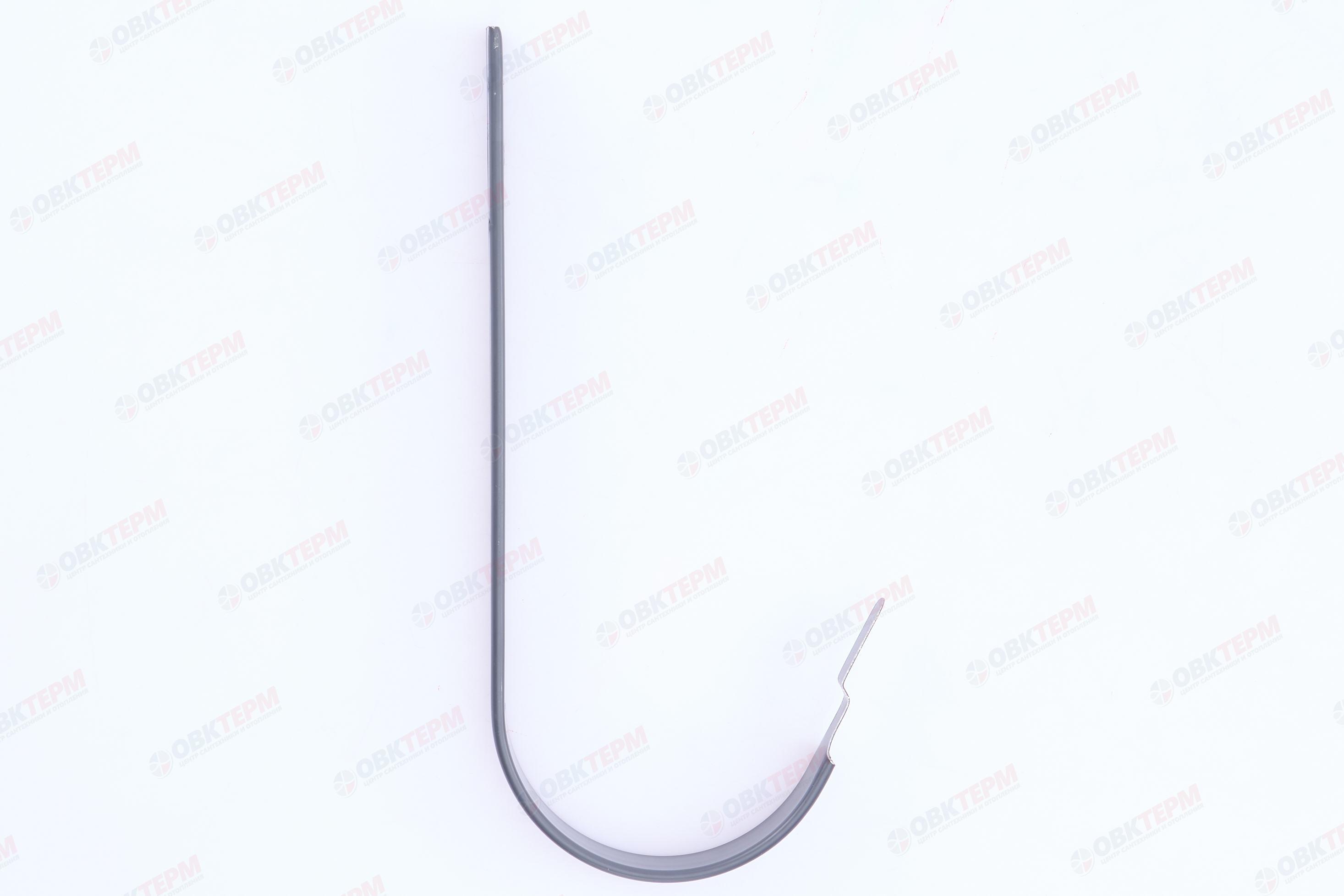 Кронштейн желоба Классика ПВХ Grand Line 120 МЕТАЛЛ графит (RAL 7024) (уп. 60шт) - Изображение №4