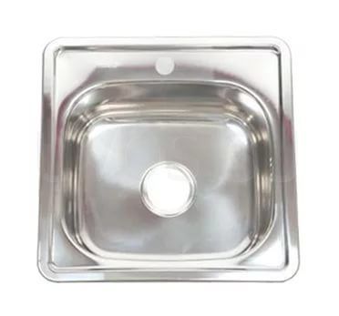 Мойка FRAP 0.6 мм F63838 38*38*17,5 глянец   (кр) - Изображение №1