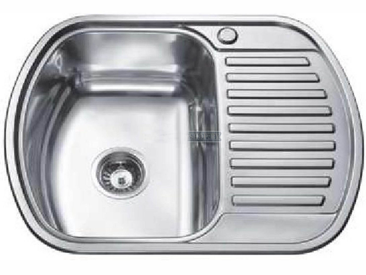 Мойка FRAP 0.6 мм F64963 63*49*17,5 глянец - Изображение №2