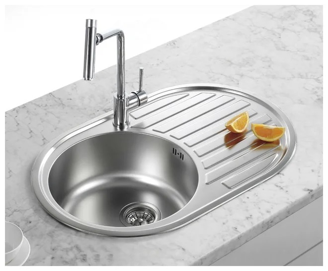 Мойка FRAP 0.6 мм FS65077   77*50*17,5 матов   (кр) - Изображение №3