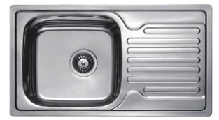 Мойка FRAP 0.8 мм          76*42*19 декор                FD4276 * (12 кр) - Изображение №1