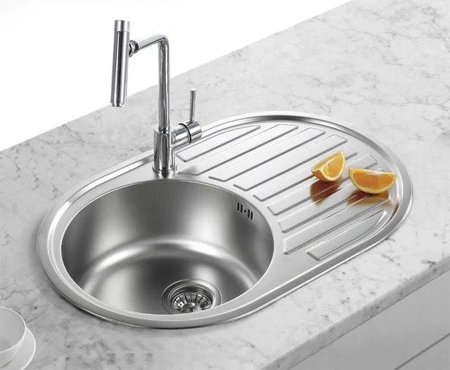 Мойка FRAP 0.8 мм          77*50*19 глянец               F-5077  (8 кр) - Изображение №3