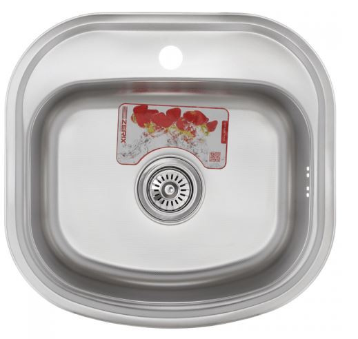 ZERIX мойка Z4947-08-180D (decor) ВРЕЗНАЯ /сифон (10шт/ящ) - изображение №1