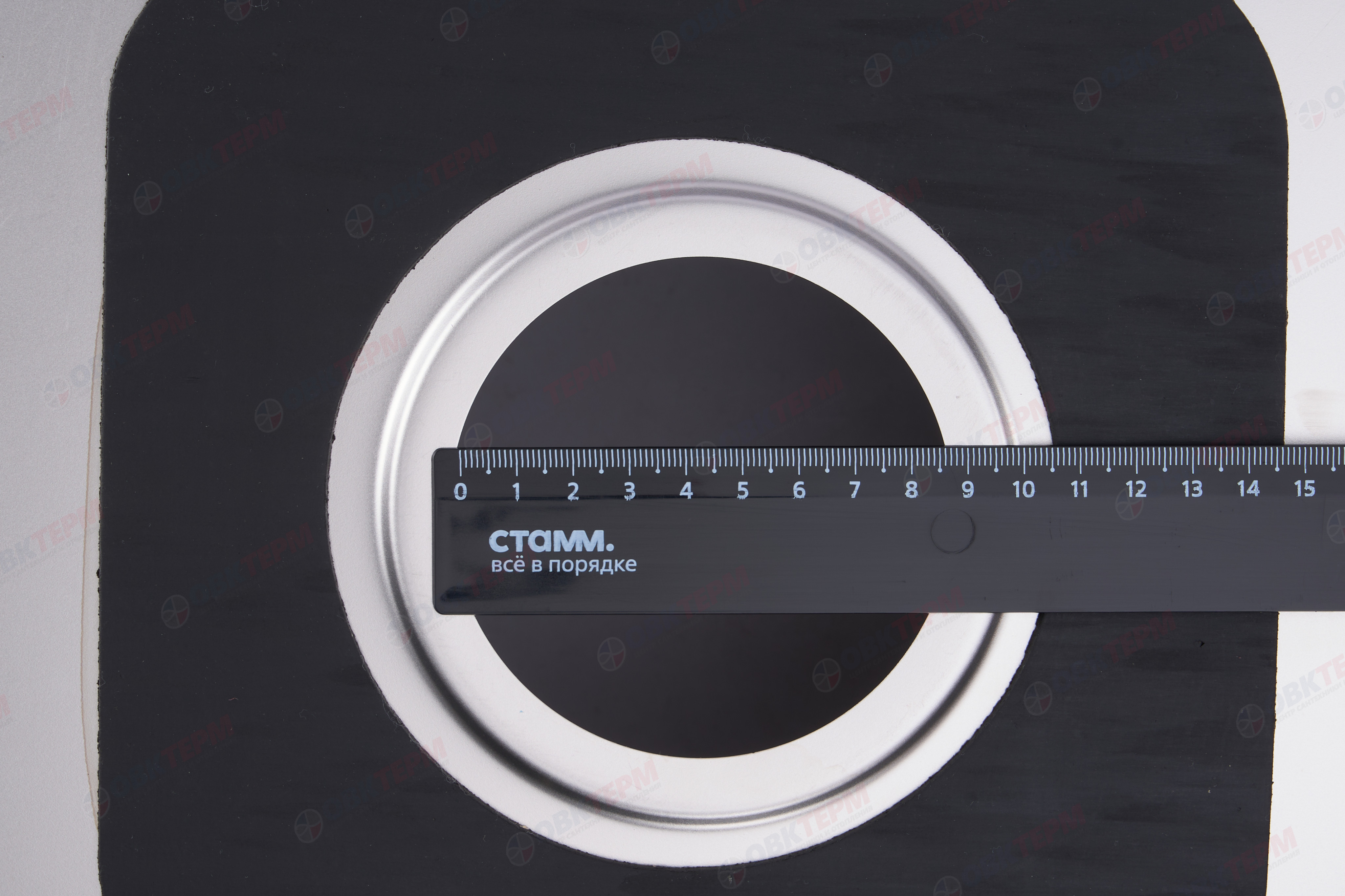 ZERIX мойка Z5050-06-160E (SATIN) НАКЛАДНАЯ / без сифона (10шт/ящ) - Изображение №5