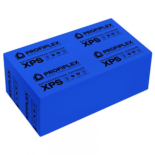 Полистирол 4   ПС  (1185х585*40)   XPS  PROFIPLEX  EXTRA  250   (10 шт) - Изображение №1
