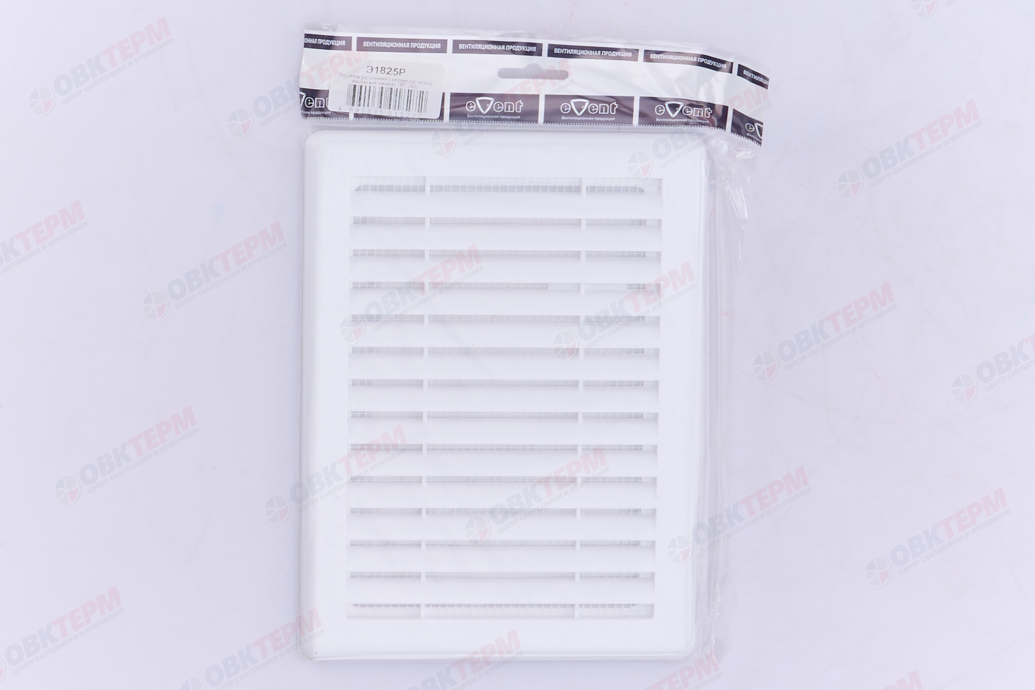 Решетка вентиляционная ЭР Ш180*В240 разъемная, с антимоскитной сеткой (50шт/уп) Эвент - миниатюра №8