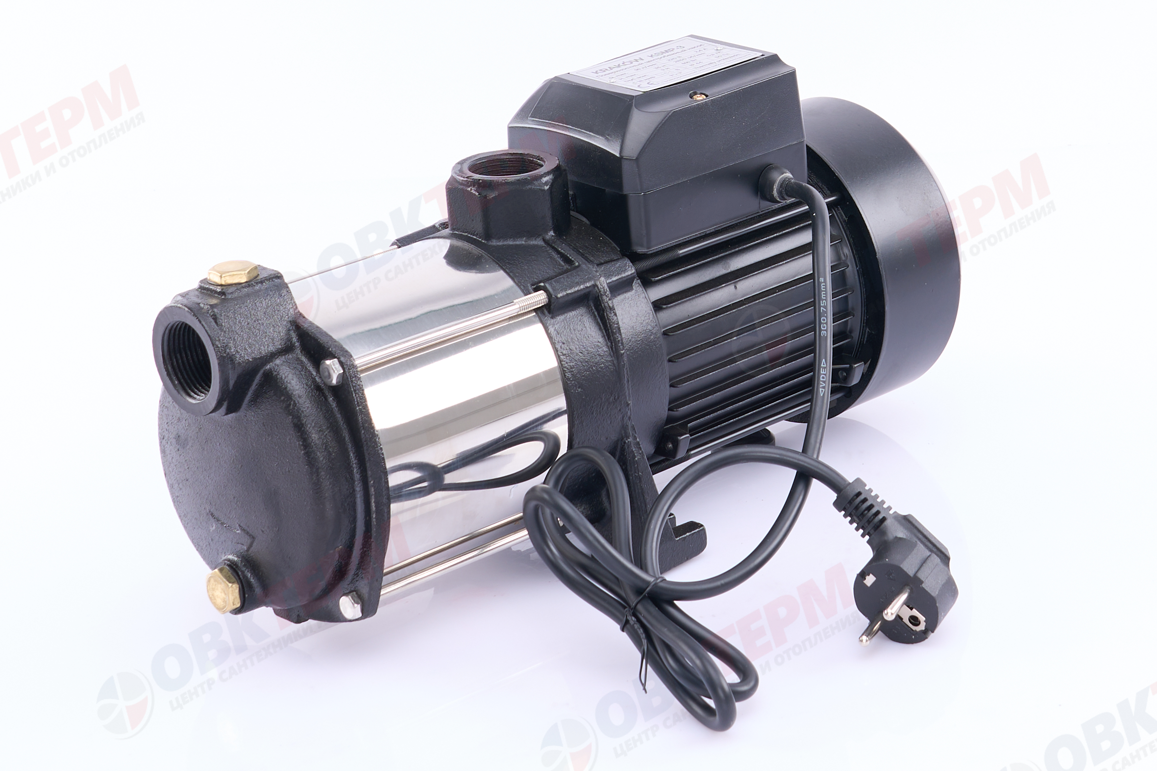 Насос многоступенчатый KSMP-3 KRAKOW (0,6кВт/90л/мин/35м.) - Изображение №2