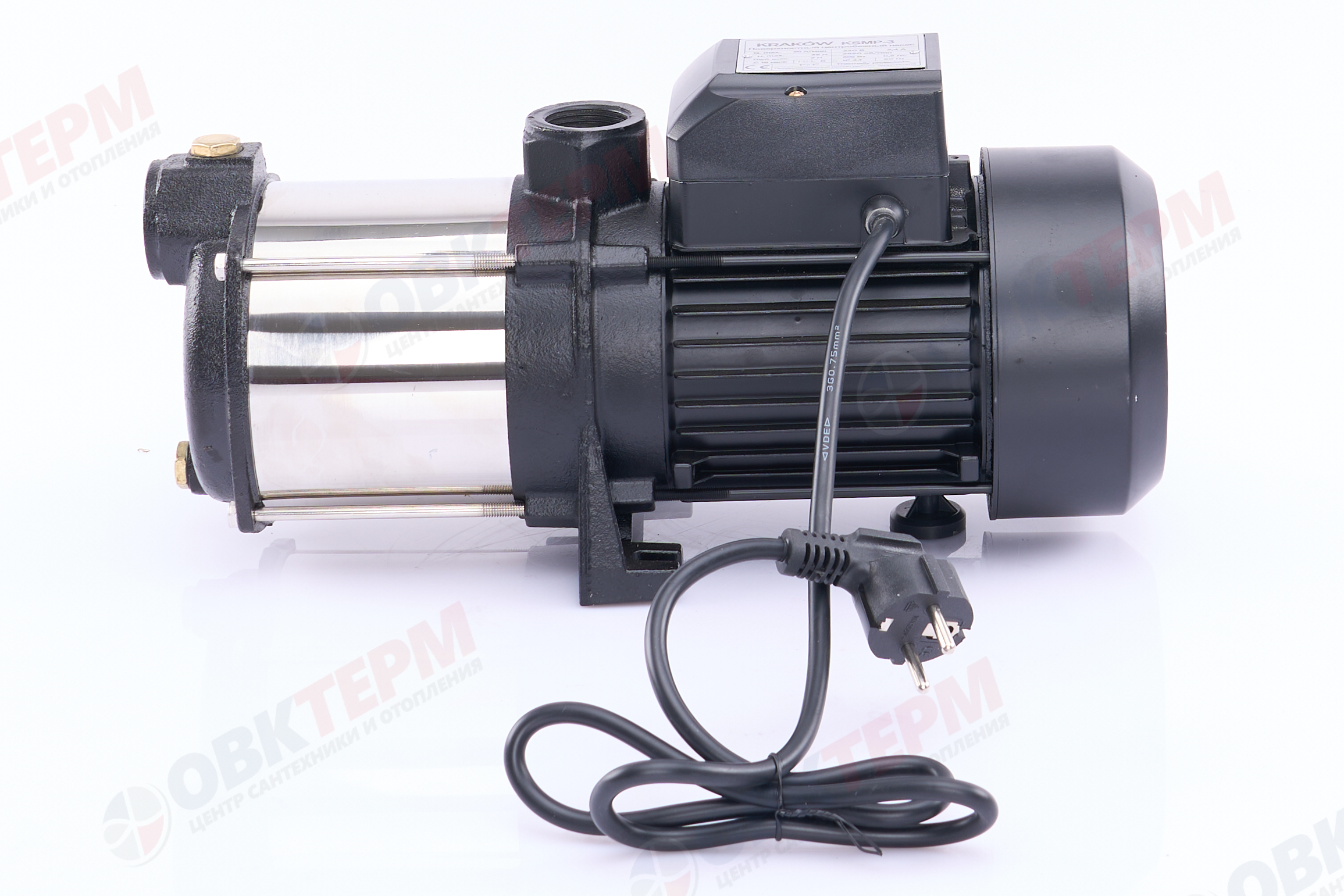 Насос многоступенчатый KSMP-3 KRAKOW (0,6кВт/90л/мин/35м.) - Изображение №4