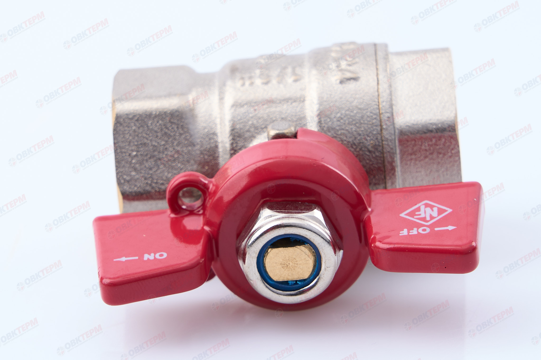 Кран шаровый    NOLF Classic     1/2" ВВ   бабочка   усиленный  (96/12) - миниатюра №6