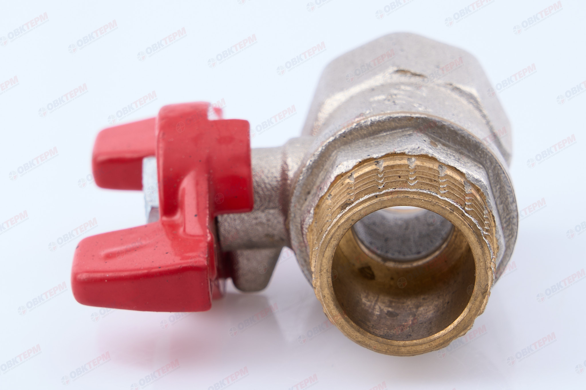 Кран  шаровый  RTP PN 25   1/2" ВН бабочка   (80/10) - миниатюра №6
