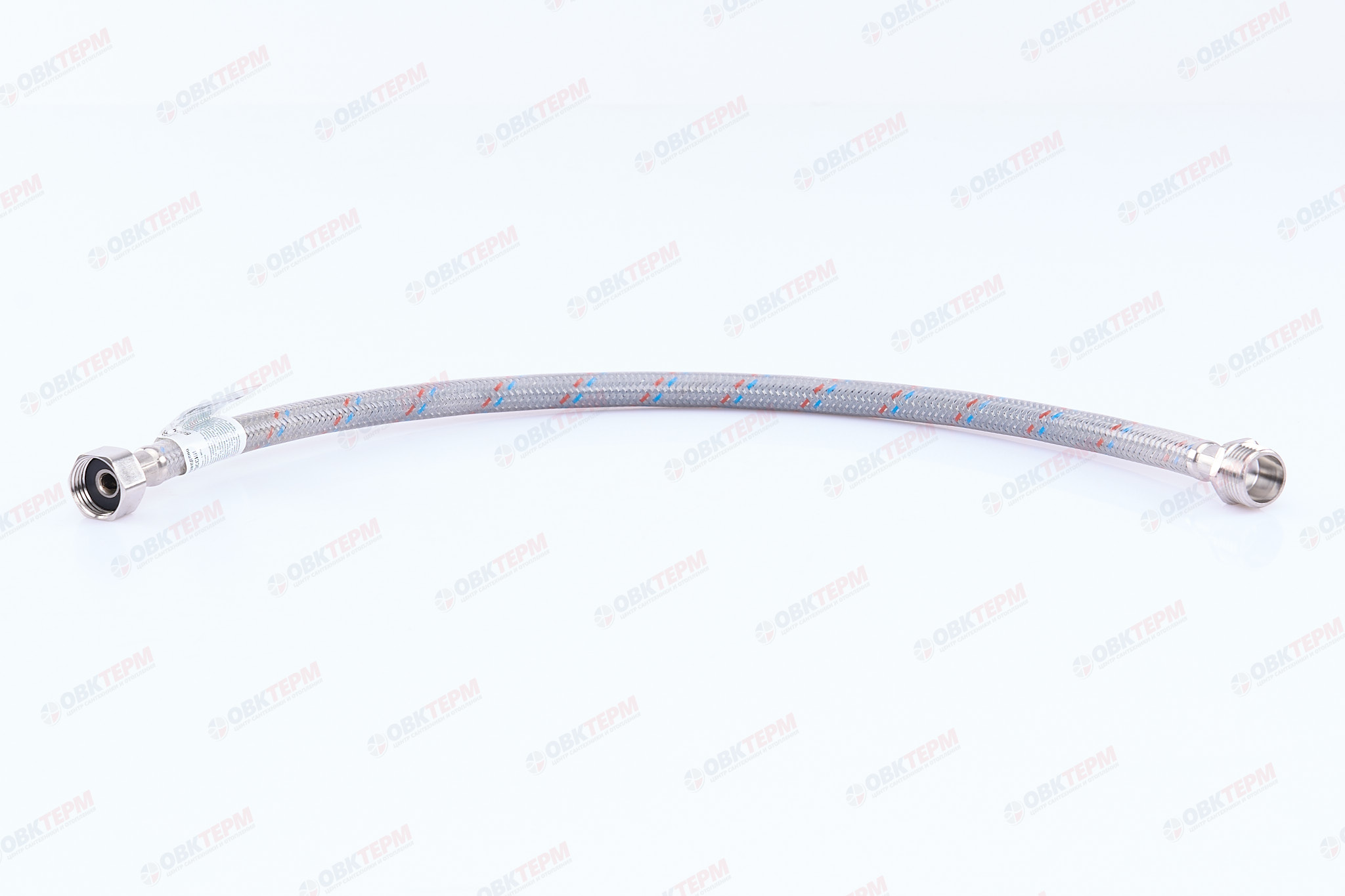 Шланг    1/2"х1/2" ВН, в силикон.обмотке    50 см  "OVERCON"   (100шт/ящ) - Изображение №2