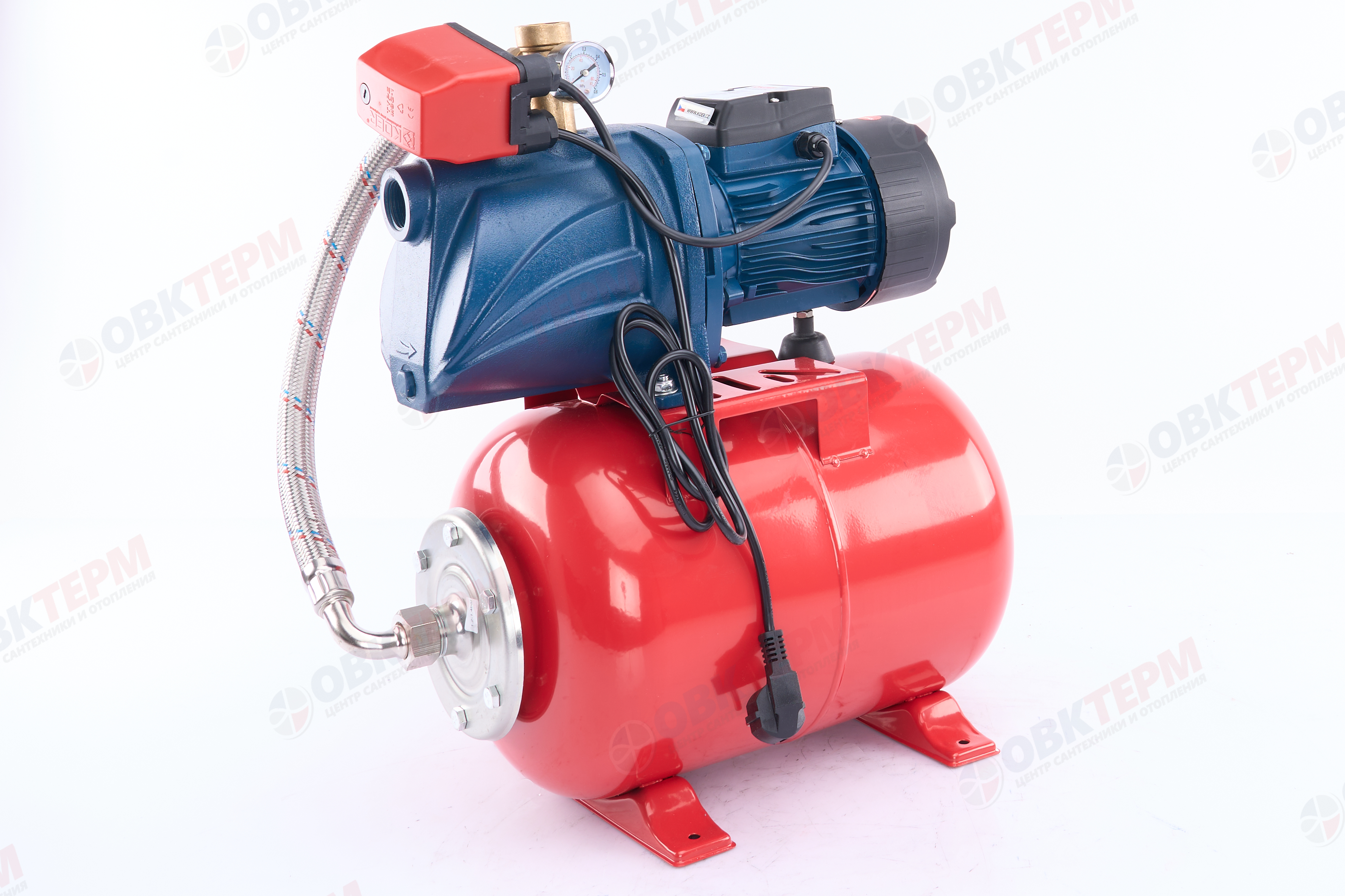 Станция насосная  AUTO KJW  750  KOER  (0,75кВт/90л.м./46м) - Изображение №2