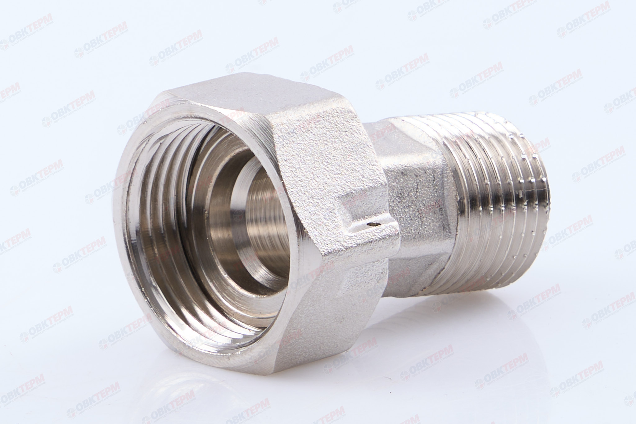 Полусгон с накидной гайкой   1/2"Н - 3/4"В  (Valtec)   (10уп/140ящ) - Изображение №1