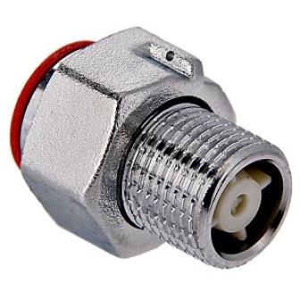 Полусгон с накидной гайкой обратн клапаном 1/2"  (Valtec) - Изображение №2