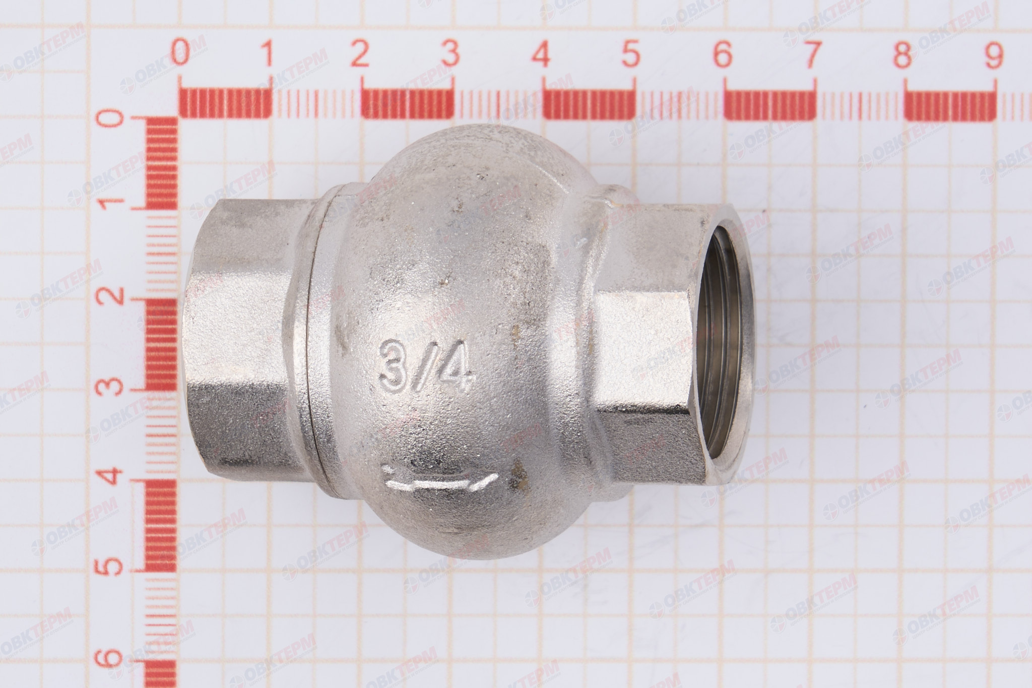 Клапан обратный     VALTEC     3/4"     (латун золотник)   (11шт) - миниатюра №7
