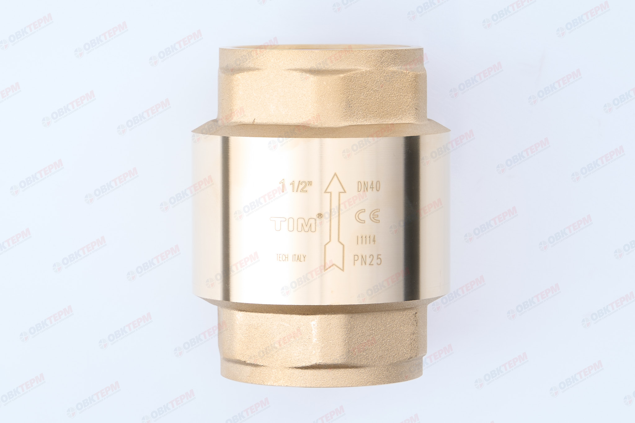 Клапан обратный    TIM  усиленный  1 1/2"  (лат.шток)   (9) - Изображение №1