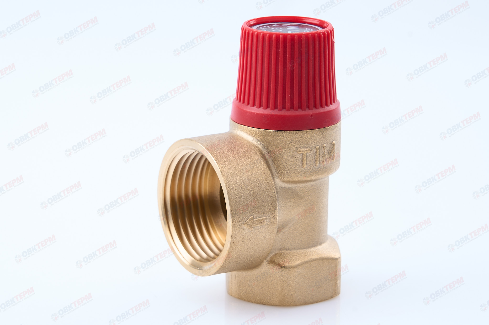 Предохранительный клапан  3/4"х1"TIM (8 bar) вв   (10шт) - Изображение №1