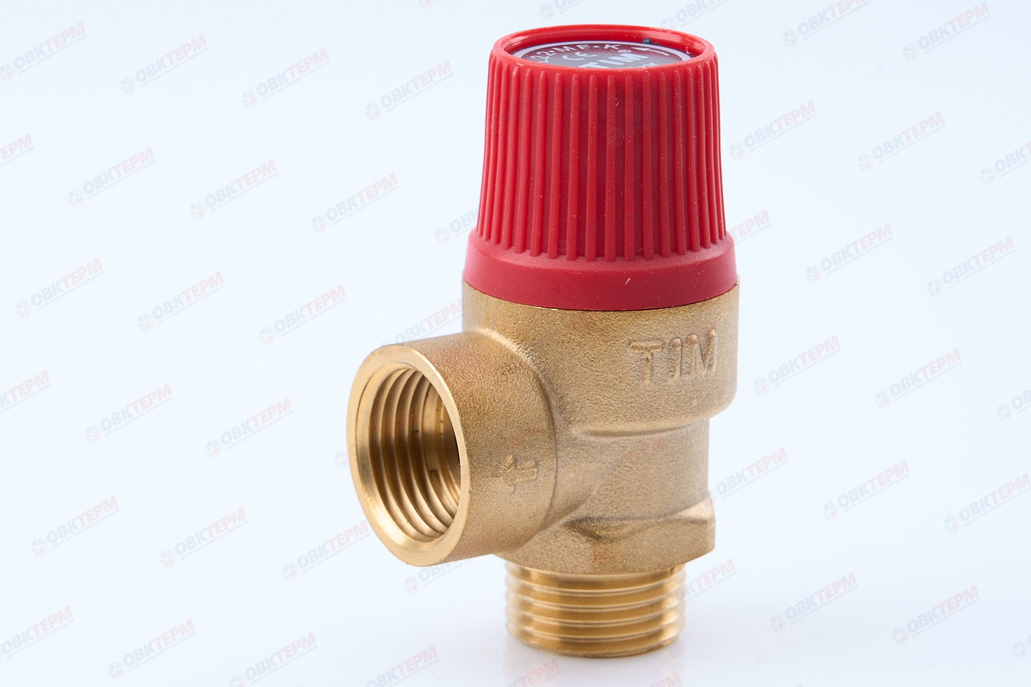 Предохранительный клапан 1/2"  TIM (3 bar) вн - Изображение №1