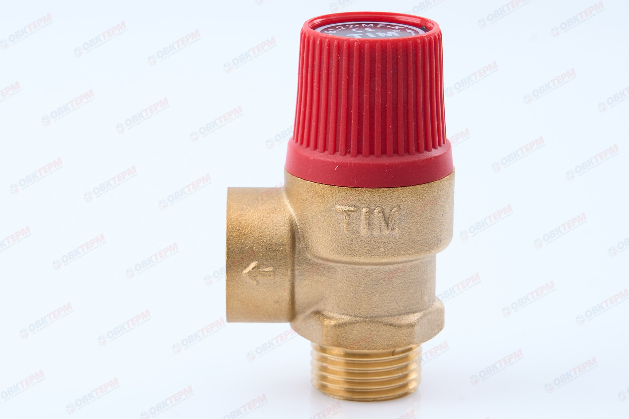 Предохранительный клапан 1/2"  TIM (3 bar) вн - Изображение №3