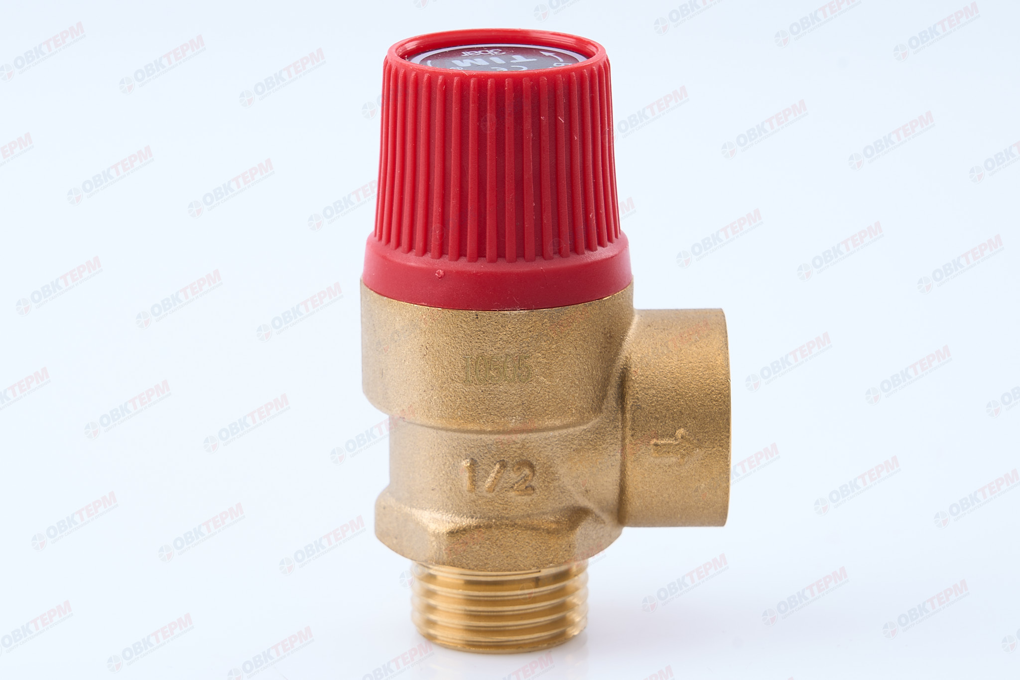 Предохранительный клапан 1/2"  TIM (3 bar) вн - Изображение №4