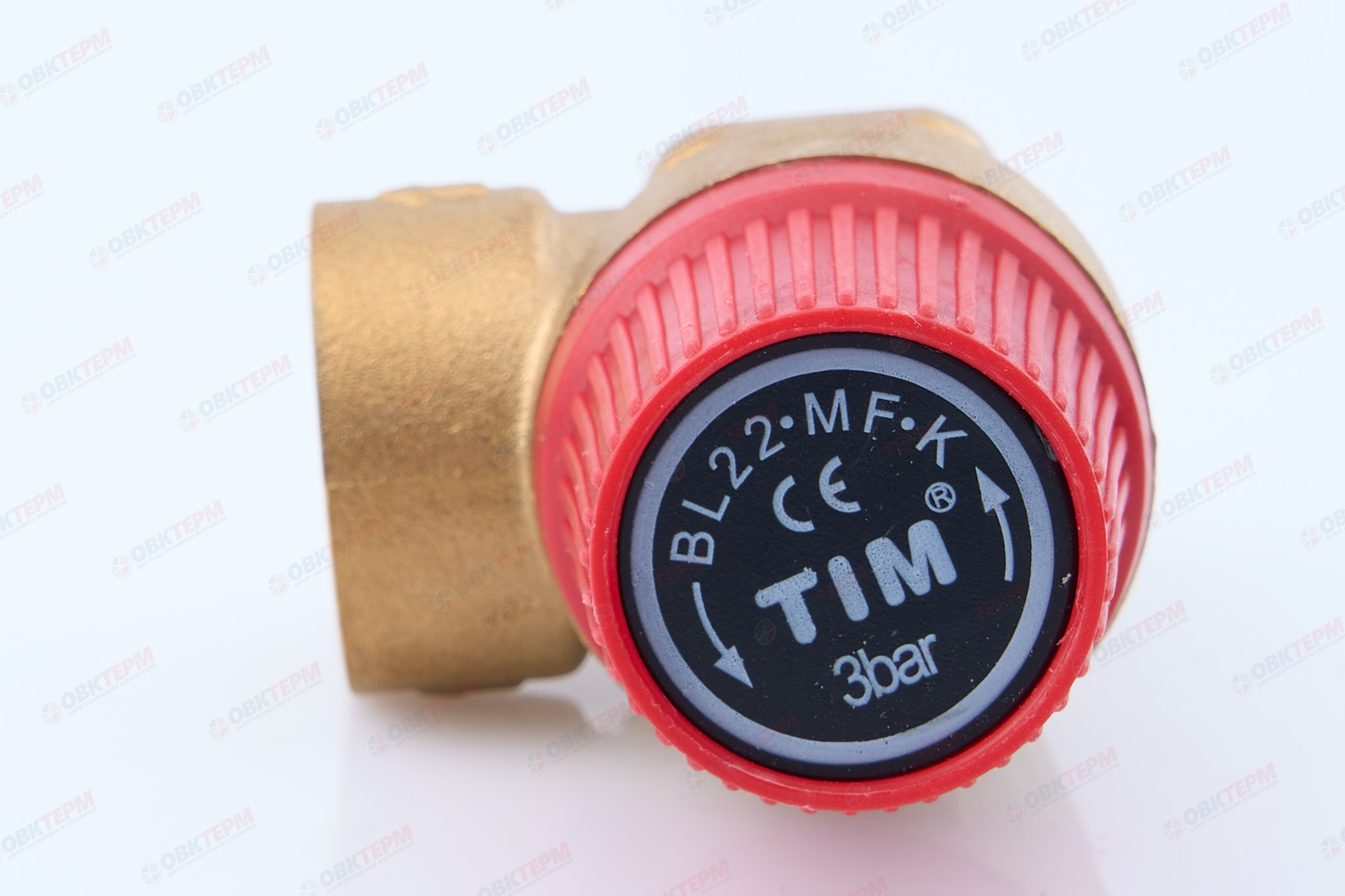 Предохранительный клапан 1/2"  TIM (3 bar) вн - миниатюра №7