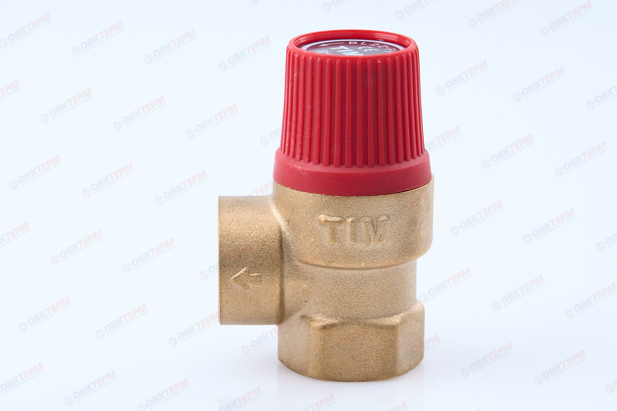 Предохранительный клапан 1/2"  TIM (6 bar) вв   (10шт) - Изображение №3