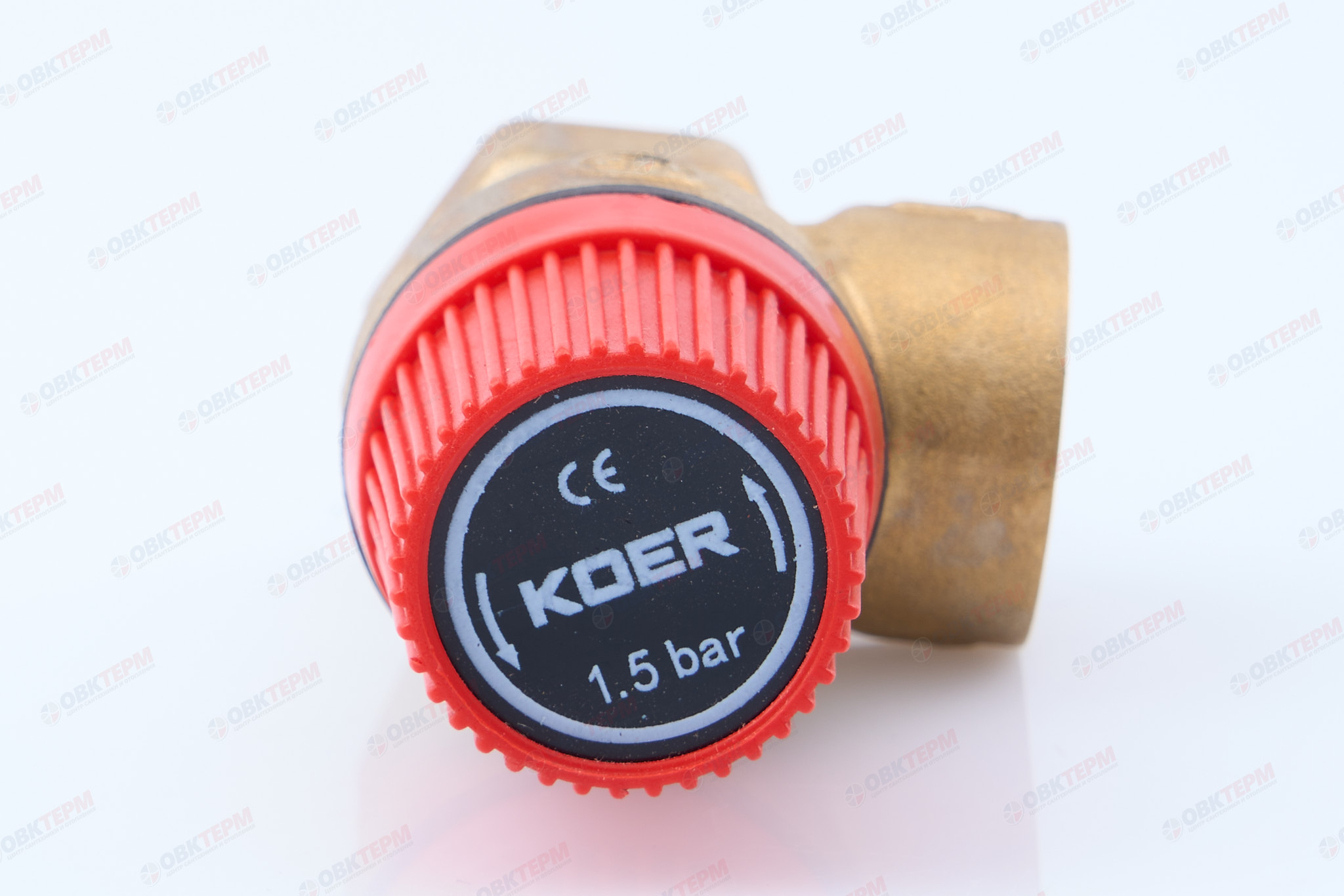 Предохранительный клапан 1/2" KOER (1.5 bar) вв - миниатюра №7