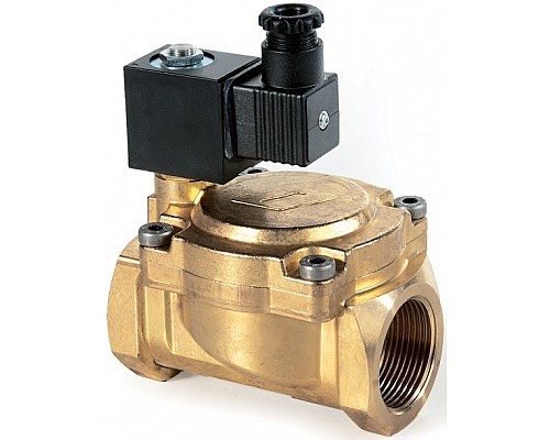 Мембранный эл-маг. клапан  (н. з)     1" (6Вт) Valtec - Изображение №1